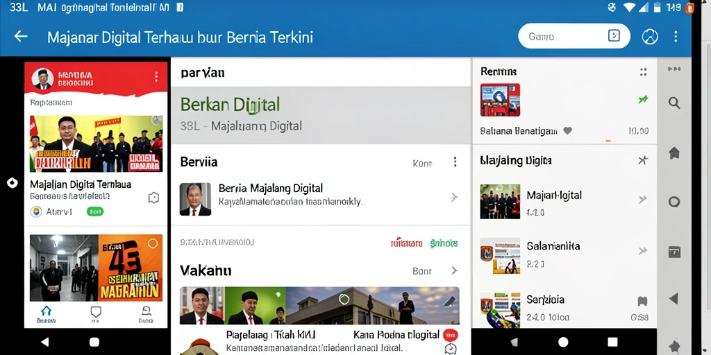 Tampilan antarmuka aplikasi 33L yang modern dan informatif.