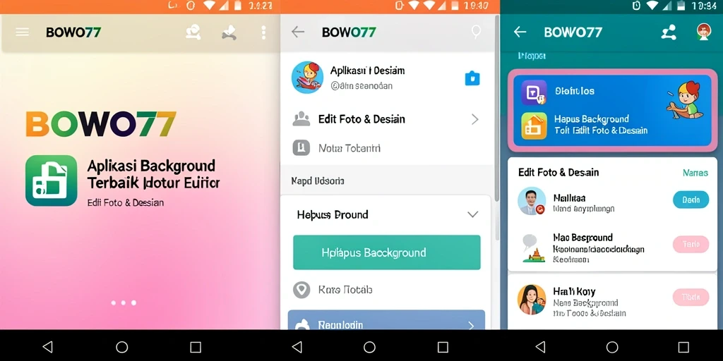 Tampilan antarmuka BOWO77 untuk fungsi hapus background yang intuitif.